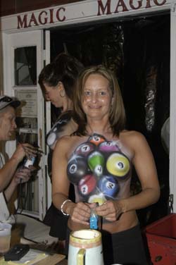 Body Painting 2004 photo - Duval Street, Key West